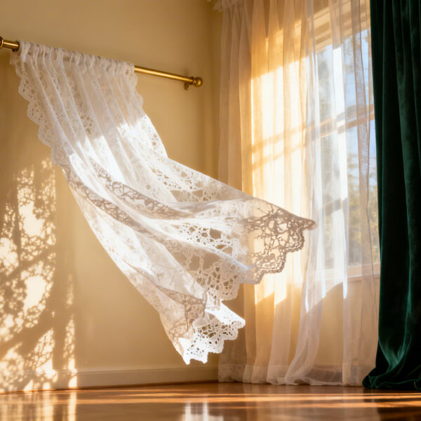 Poser des rideaux de façon originale : techniques et idées without any text